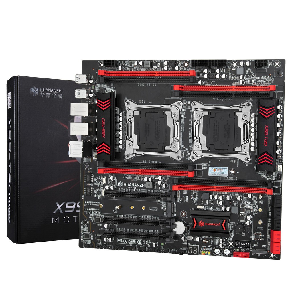 Mainboard máy tính - Huananzi X99-T8D