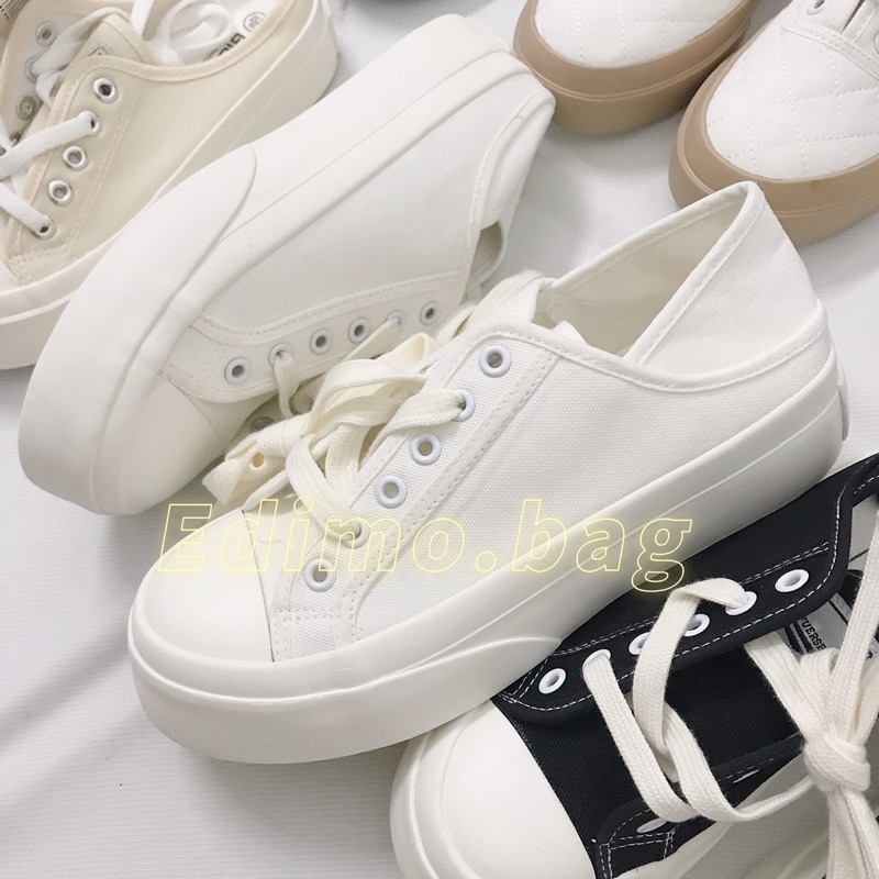 Giày Bánh Mì Đế Cao Mang Hai Kiểu Gom Sale edimo238store - Ảnh thật shop chụp ở cuối