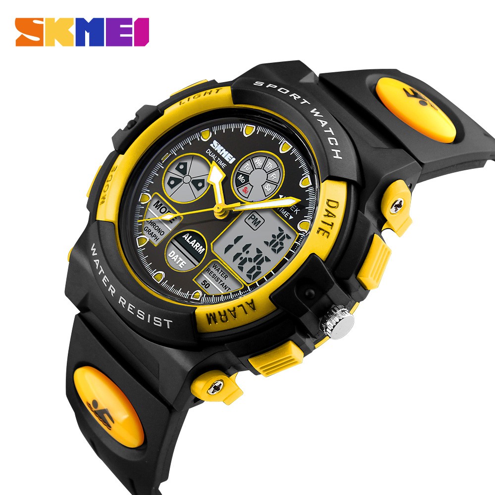 Đồng Hồ Nam Điện Tử Thể Thao Pin Nhật, Kháng Nước SKMEI - 1163YL - Hàng Chính Hãng | BigBuy360 - bigbuy360.vn