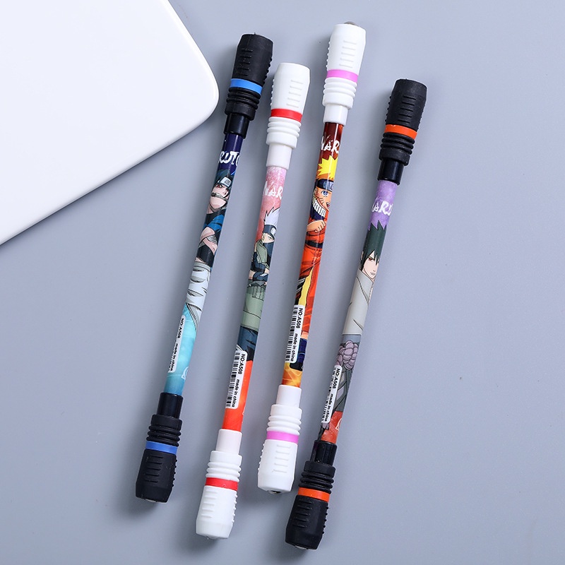 Sy2 Bút Xoay Cân Bằng Dầu Linh Hoạt Họa Tiết Anime Naruto ONE PIECE Demon Slayer Pokemon YS2