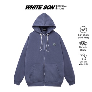 ÁO KHOÁC HOODIE "LOGO SS20" DOUBLE LABEL MULTI COLOR DEEP BLUE XANH ĐẬM