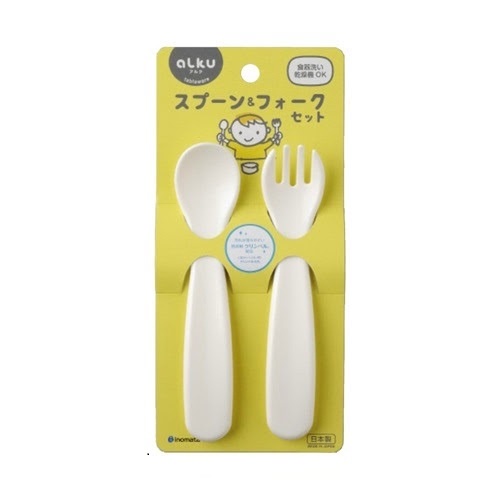 Bộ Thìa Nĩa ăn dặm BLW Made In Japan