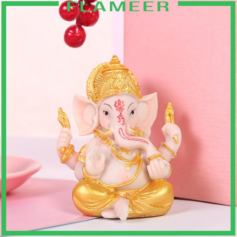 Mô Hình Tượng Voi Chúa Tể Tài Lộc Tài Lộc Ganesha Trang Trí Cửa Hàng