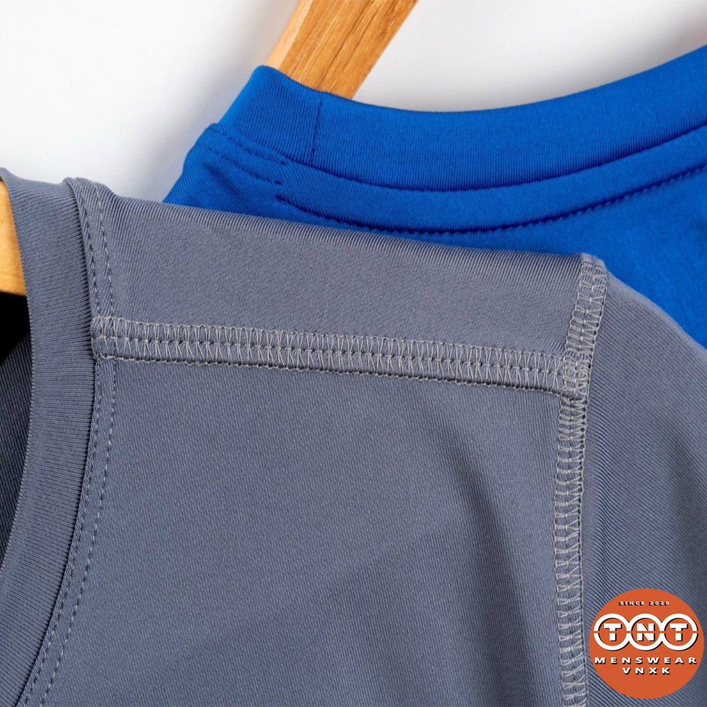 [MẪU MỚI] Áo thun thể thao nam dập vân, logo in phản quang, chất vải thun lạnh co giãn 4 chiều, hàng may kỹ, bao bền. | BigBuy360 - bigbuy360.vn