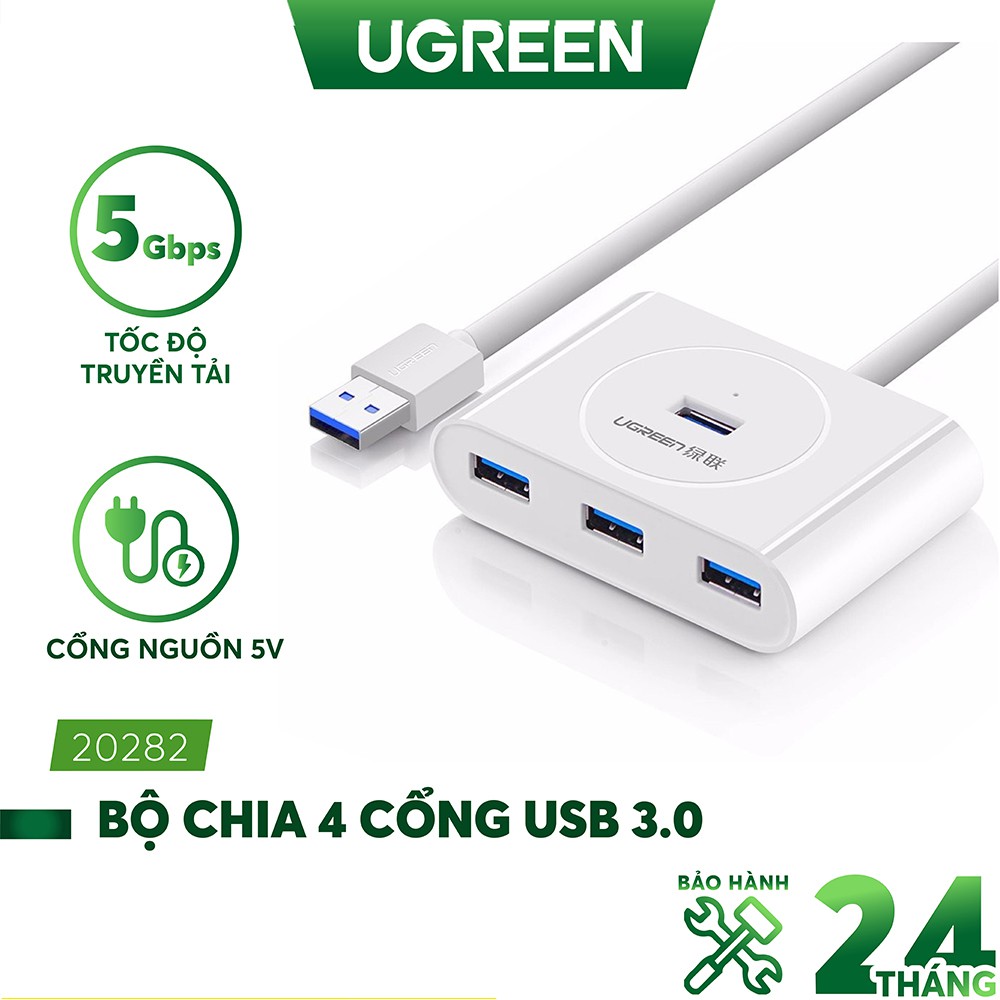Bộ chia USB 3.0 Ugreen 20282
