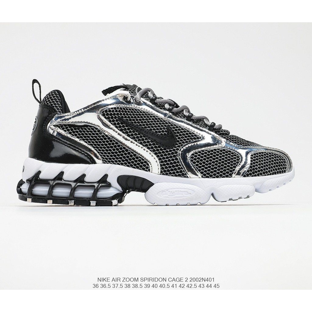 GIÀY SNEAKER MÃ SẢN PHẨM_Stussy x NK Air Zoom Spiridon Cage 2  NHIỀU MÀU PHONG CÁCH FULLBOX + FREESHIP