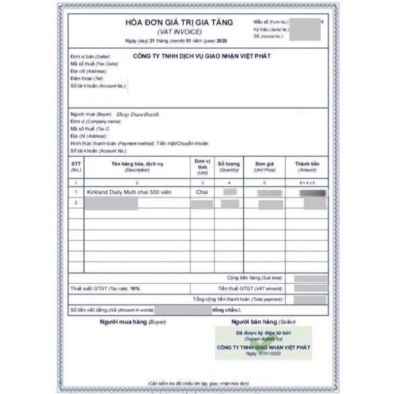 Viên uống DAILY MULTI KIRKLAND