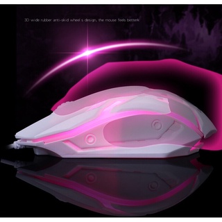 Chuột game đen Led 7 Màu