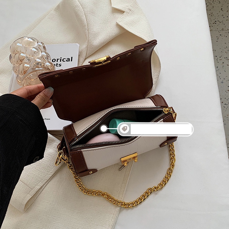 Túi Đeo Chéo Họa Tiết Vân Đá Thời Trang Cho Nữ