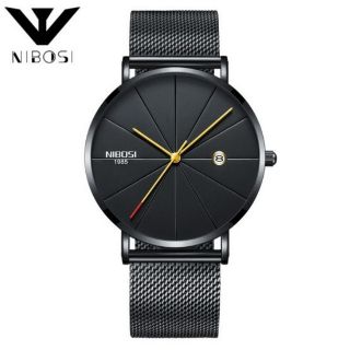 [FULL BOX] ĐỒNG HỒ NAM NIBOSI DÂY THÉP KHÔNG GỈ CAO CẤP
