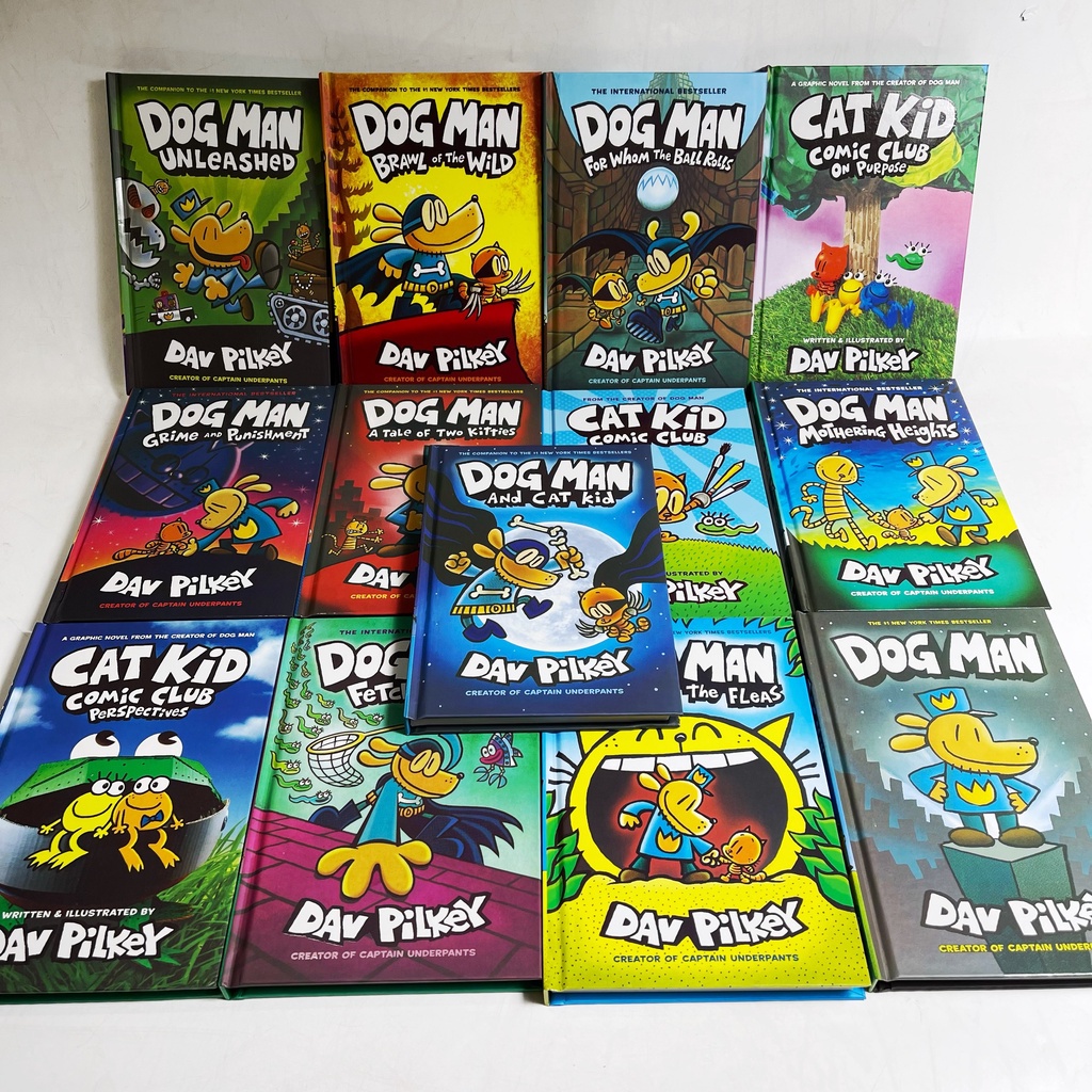 Hàng nhập Update 15 quyển mới nhất Bìa cứng - Dog man (Nhập khẩu)
