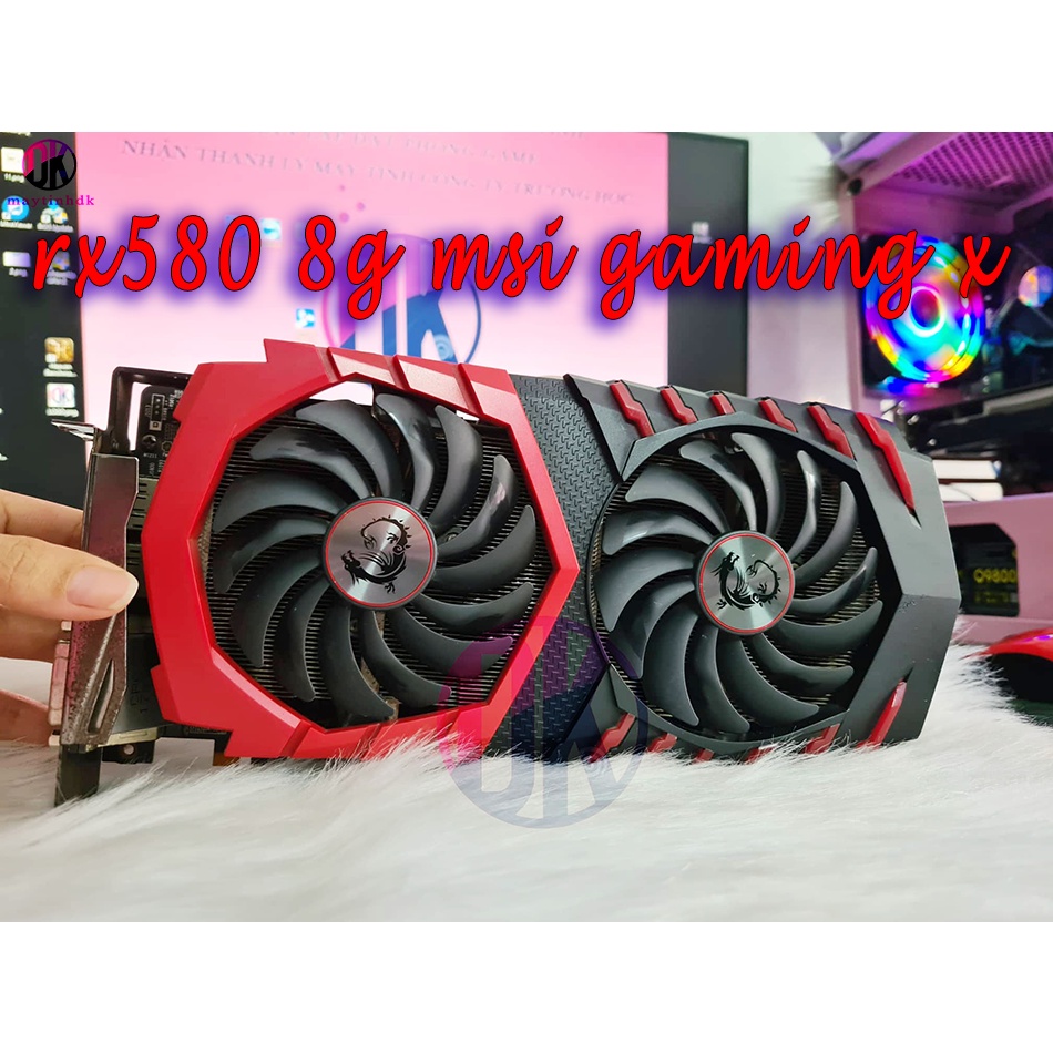 Card màn hình_VGA RX580 8G AORUS, MSI GAMING X, MSI AMOR