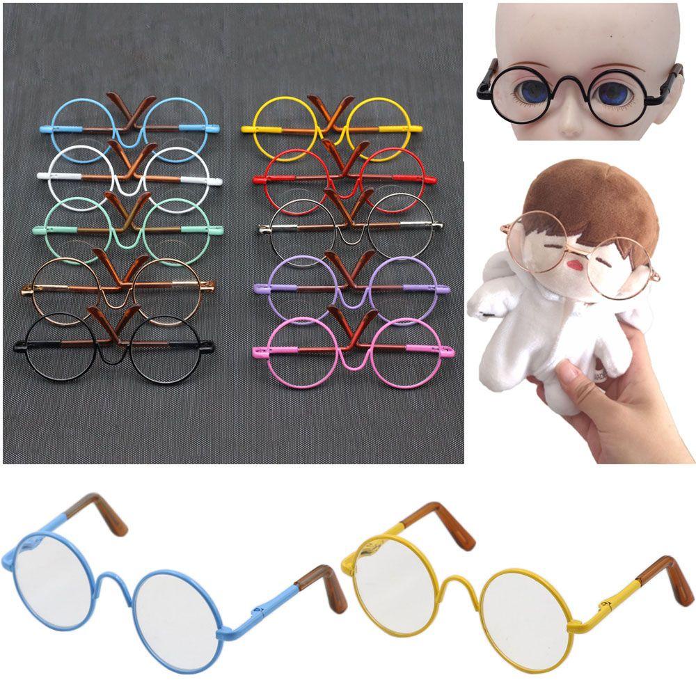 Mắt Kính Gọng Tròn Nhiều Màu Sắc Dành Cho Búp Bê Kích Thước 12 / 18 Inch