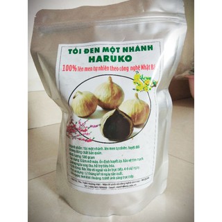 Tỏi đen Haruko lên men dài ngày theo công nghệ Nhật Bản