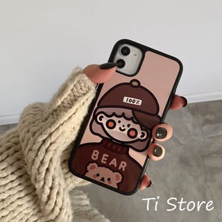 Ốp Lưng Girl Bear 3 iP [ TI STORE ]