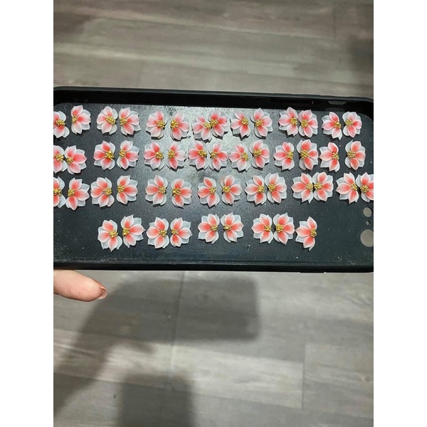 hoa bột làm nail xinh