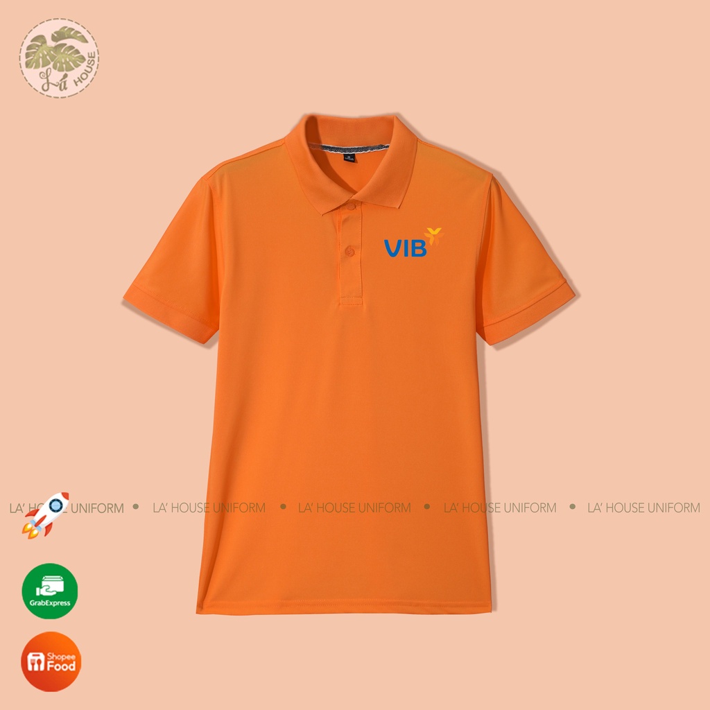 Áo thun đồng phục ngân hàng La ' House Uniform - VIB