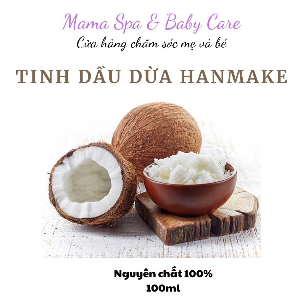 Tinh dầu dừa, Dầu dừa hữu cơ nguyên chất, Dầu dừa sáp, Dầu dừa dưỡng tóc, Dầu dừa chống rạn cho bầu