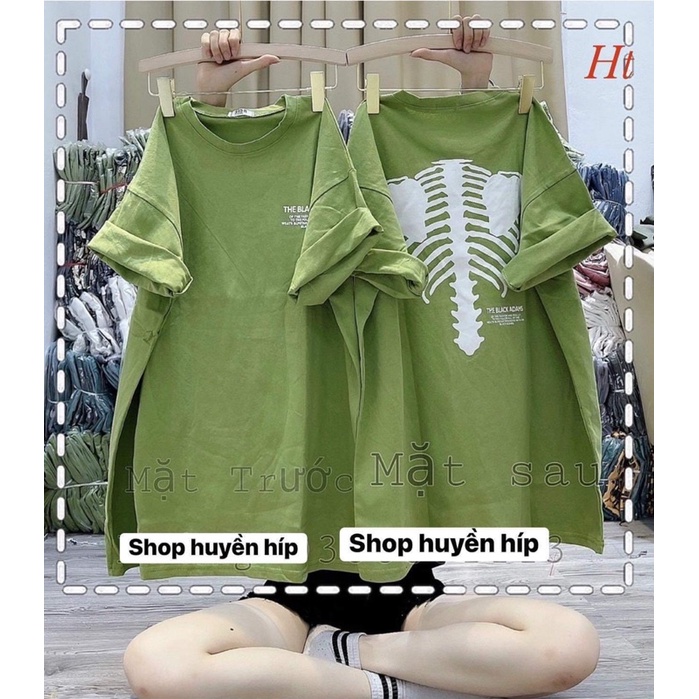 Áo phông white xương H2A978