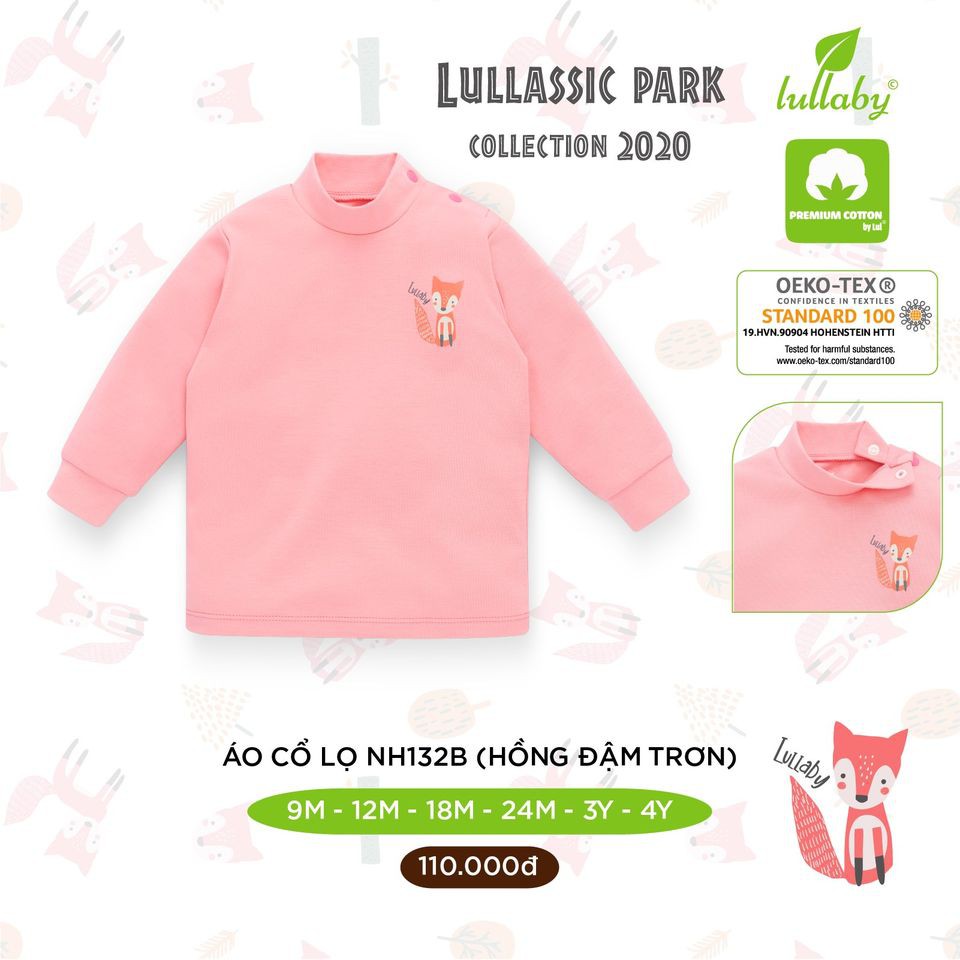 Áo cổ lọ cotton dày Lullaby