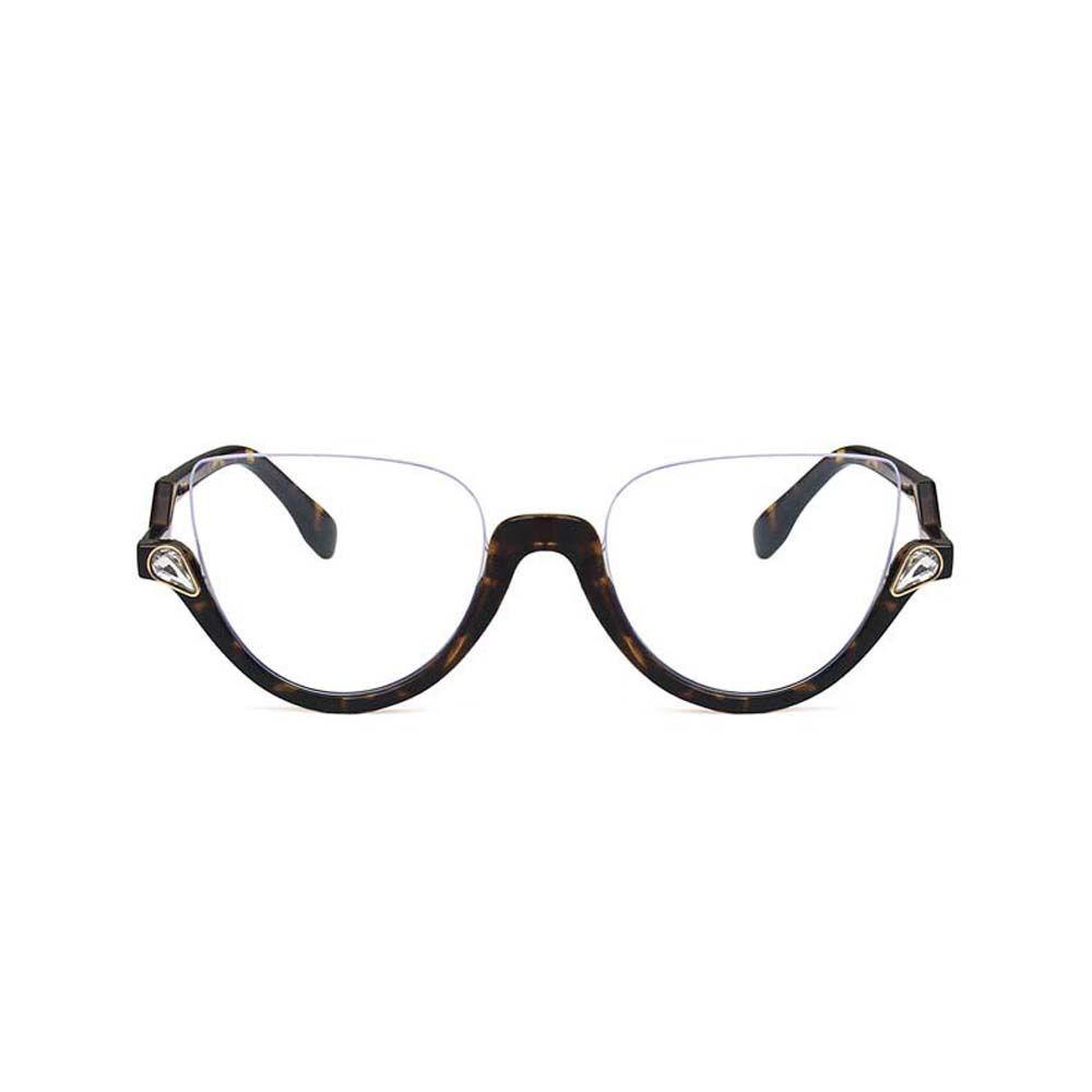 Kính Chống Bức Xạ WMES15H Cho Nữ|Kính Mát Nửa Gọng Thời Trang