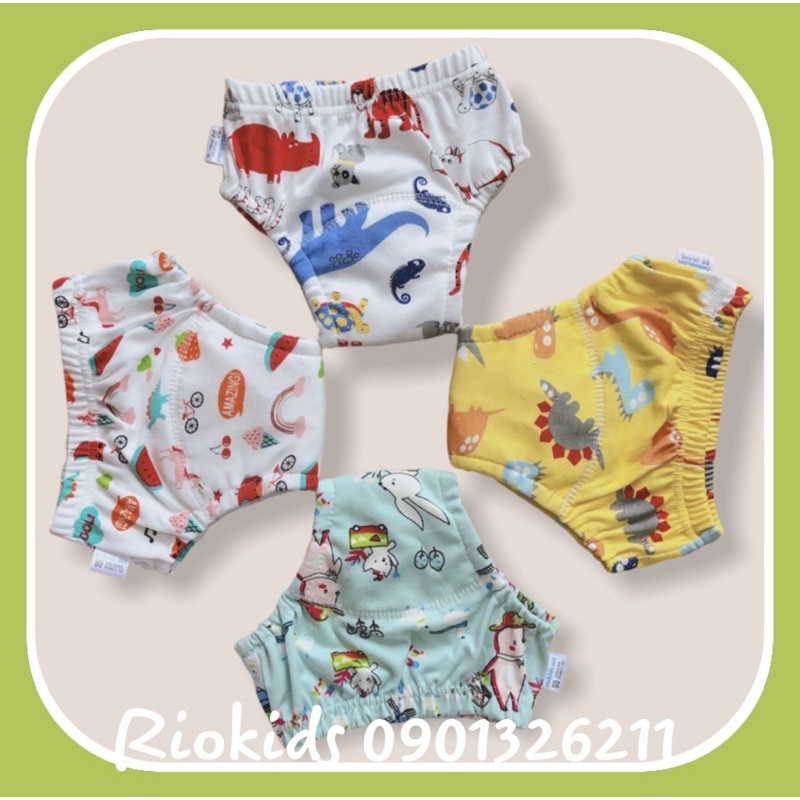 Quần bỏ bỉm riokids cao cấp dành cho bé size 80 90 100 110