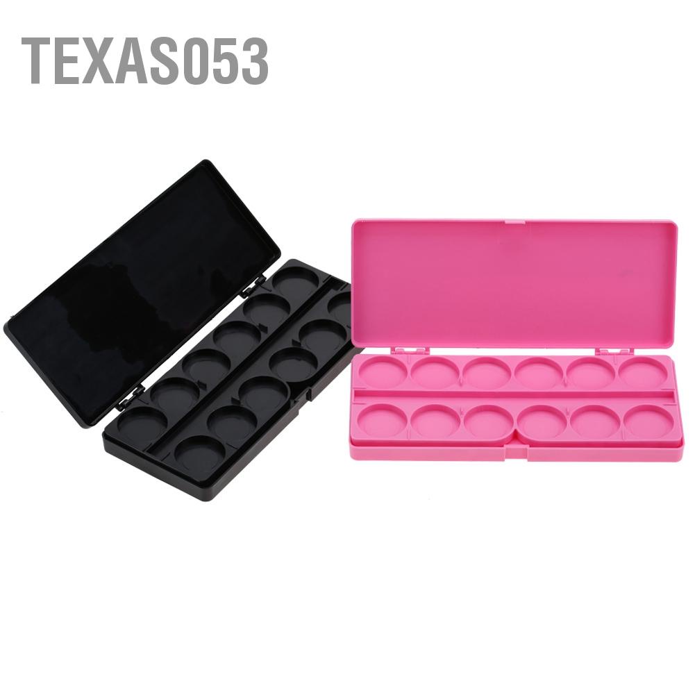 Hàng Sẵn Khay pha màu són vẽ móng tay 24 ô vuông【Texas053】