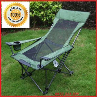 Ghế đi cầu Ghế xếp dã ngoại nằm ngủ trưa văn phòng vải dù lưới M503 gấp gọn tiện lợi