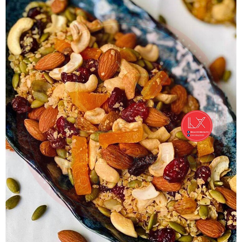 Ngũ cốc Granola - Các loại hạt