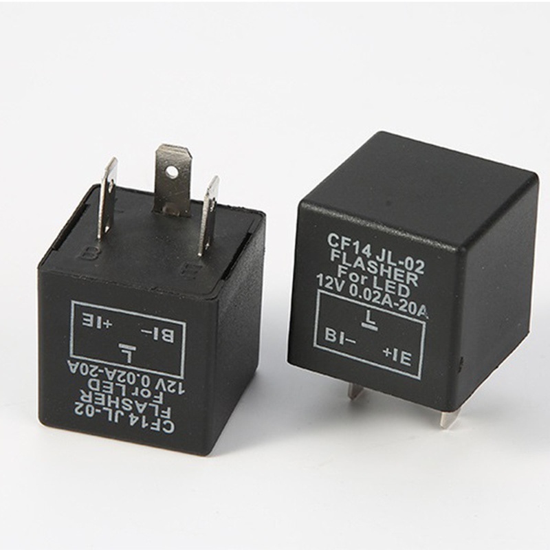 Rơ Le Nhấp Nháy Đèn LED Tín Hiệu Thông Dụng 12V 20A 3 Pin CF13 CF14