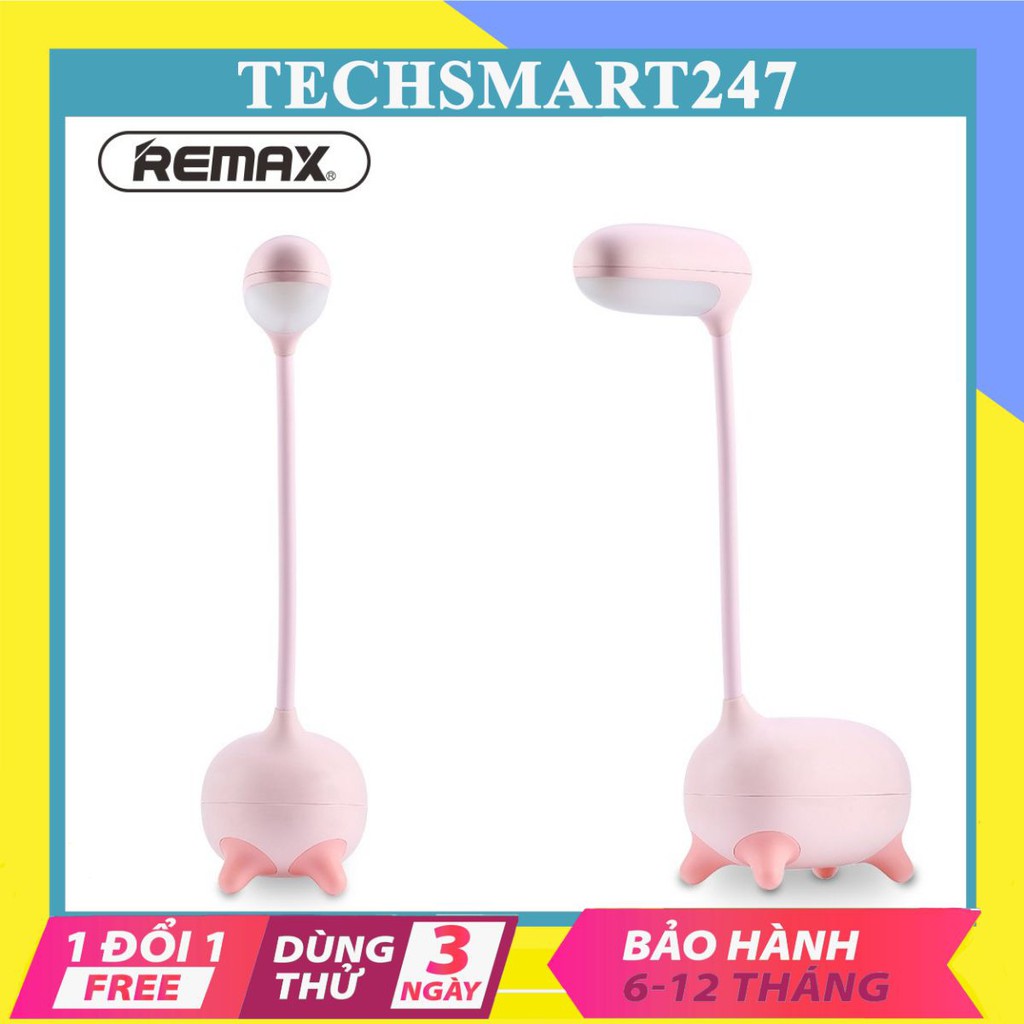 Đèn Led cảm ứng thông minh Remax RT-E315, 3 chế độ sáng, thiết kế hươu cao cổ, đèn ngủ, đèn decor chính hãng BH 6 tháng