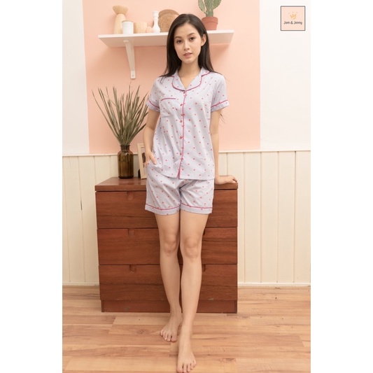 Pijama cộc nữ Jam&amp;jenny- HÀNG SALE KO ĐỔI TRẢ