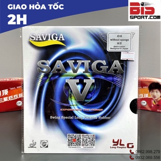 Mặt vợt bóng bàn gai thủ saviga cót lót , không lót chính hãng