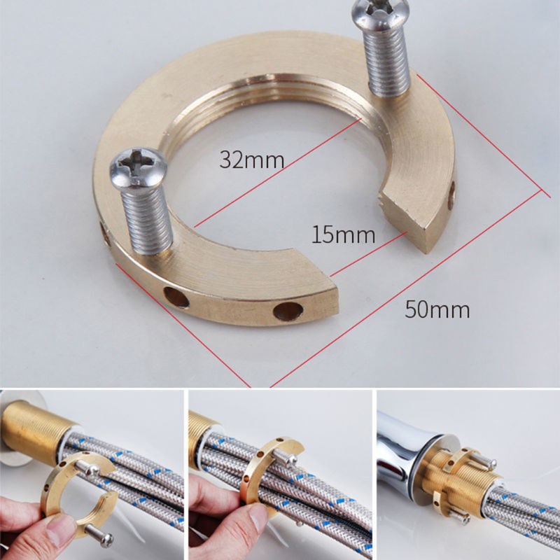 Phụ Kiện Gắn Vòi Nước Chống Rơi Vỡ Hình Chữ C 32mm / 1.26 ''