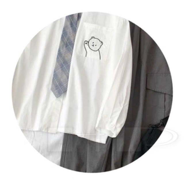 Sơmi gấu (không cavat) THO876