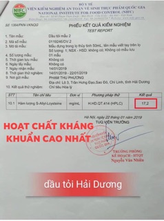 Dầu tỏi Hải Dương