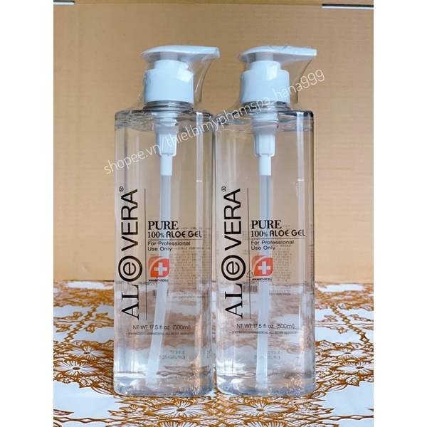 Gel Nha Đam Aloe Vera , Gel Lô Hội Dưỡng Ẩm Hàn Quốc  - Làm Dịu Da Nhạy Cảm, Khô, Mụn