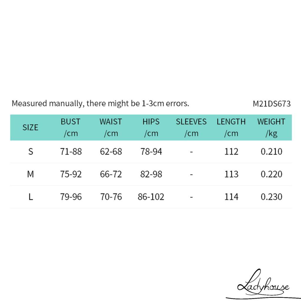 Đầm hai dây cổ chữ V màu sắc tương phản thời trang dành cho nữ
