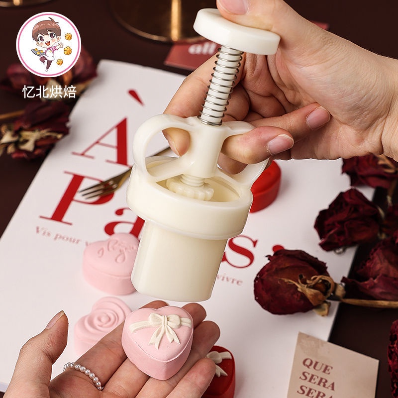 Khuôn Làm Bánh Trung Thu Mini 25g 30g Phong Cách Mới