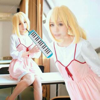 Set Cosplay Kaori ver pinkdress