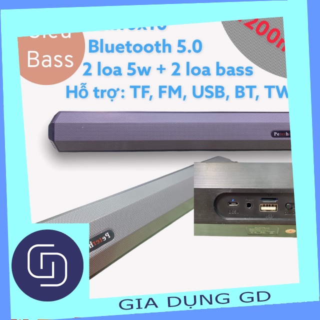 Loa Bluetooth A21 siêu hay bass khoẻ - pin trâu vô đối tầm giá