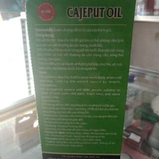 Date mới (Rẻ nhất) Tinh dầu tràm Bé Thơ lọ 100ml (Rê Vô Địch)