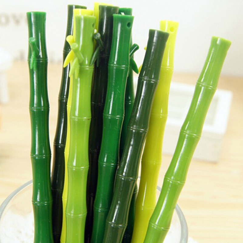 Set 2 Bút Bi Bằng Tre Kiểu Dáng Dễ Thương