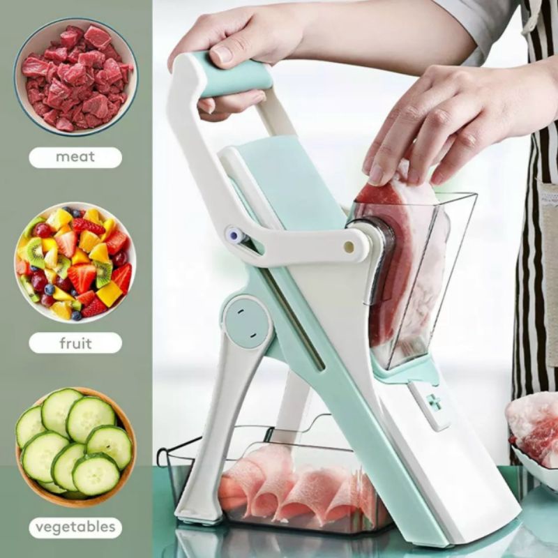 Dụng Cụ Cắt Lát Rau Củ Quả Đa Năng, thái lát mỏng thịt đông lạnh, rau củ, thái sợi