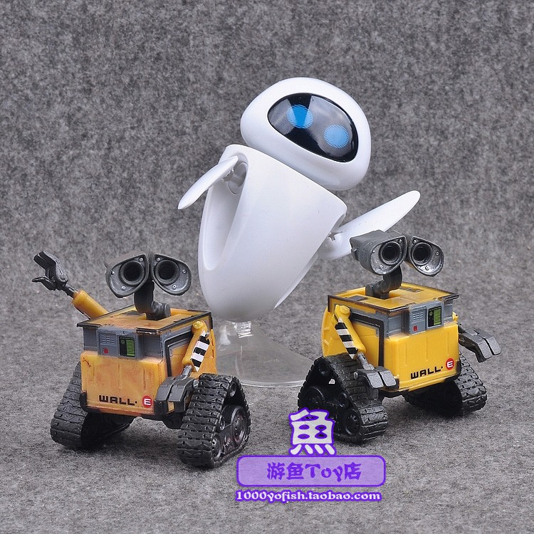 Mô Hình Đồ Chơi Robots Wall-E Có Thể Chuyển Động Độc Đáo