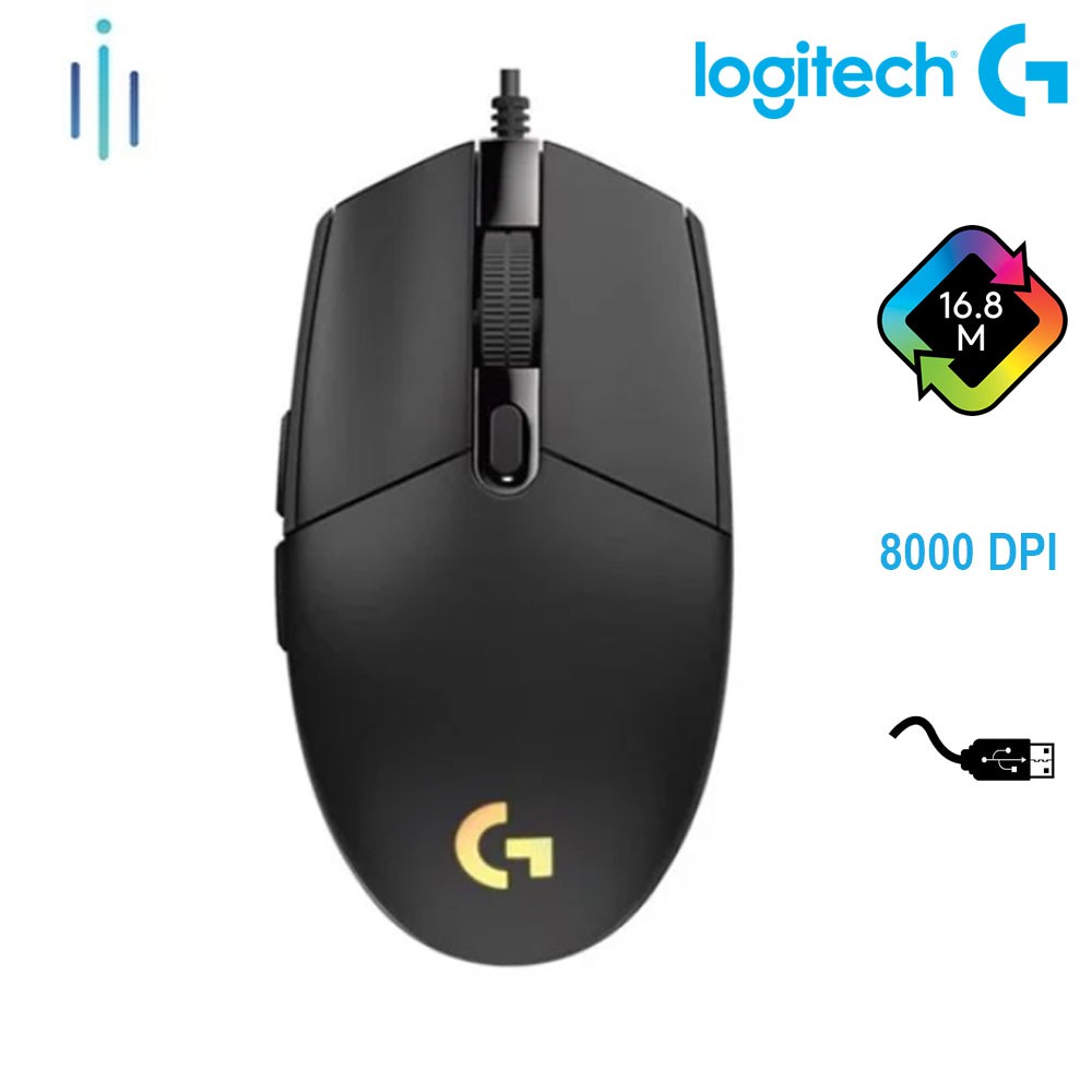 Chuột Chơi Game Logitech G102 Gen 2 - Màu đen