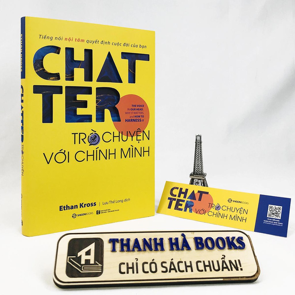 Sách-  Chatter - Trò chuyện với chính mình - Tiếng nói nội tâm quyết định cuộc đời của bạn