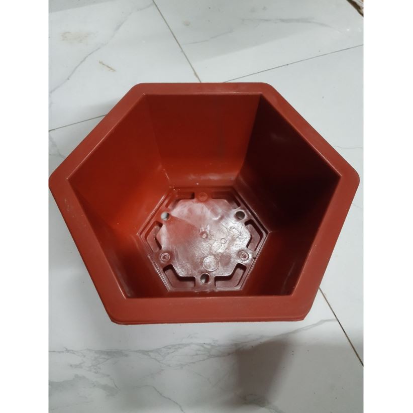 CHẬU NHỰA TRỒNG CÂY BONSAI LỤC GIÁC FAB350