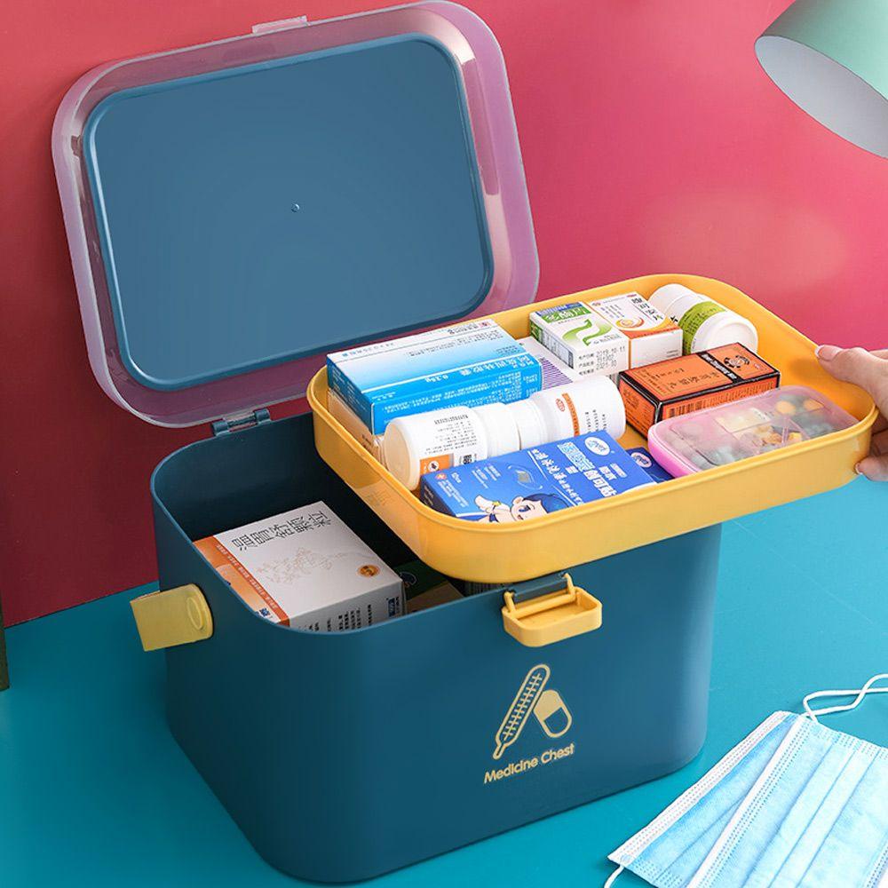 Hộp Đựng Thuốc Nhiều Ngăn Đa Năng Phong Cách Bắc Âu