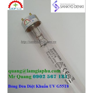 Bóng đèn diệt khuẩn UV Sankyo Denki G55T8 - 55W, 90cm